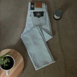Levi’s premium original 501 cropped Jeans